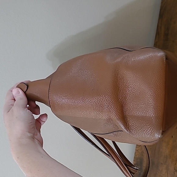 Coach Tan Leather Tote Bag with Dust Bag - Picture 7 of 16